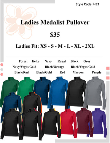Ladies Medalist Pullover