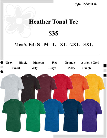 Heather Tonal Tee