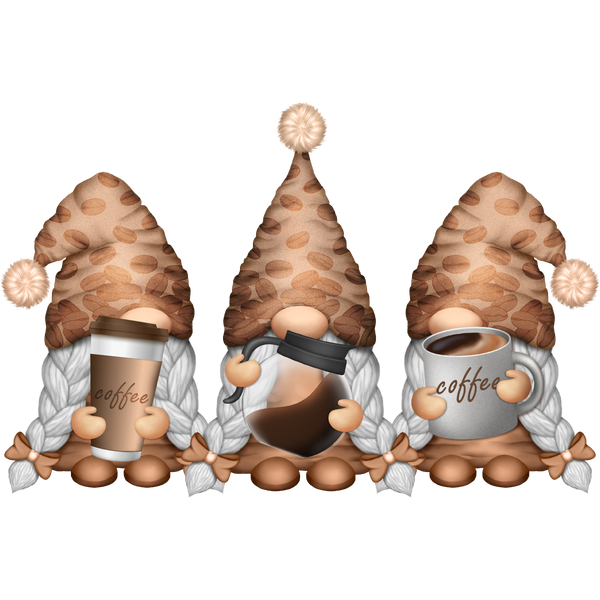 Coffee Gnomes Print