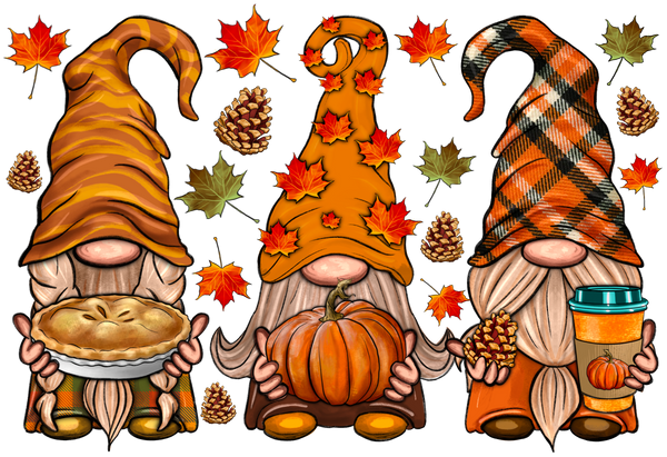 Fall Gnomes Print