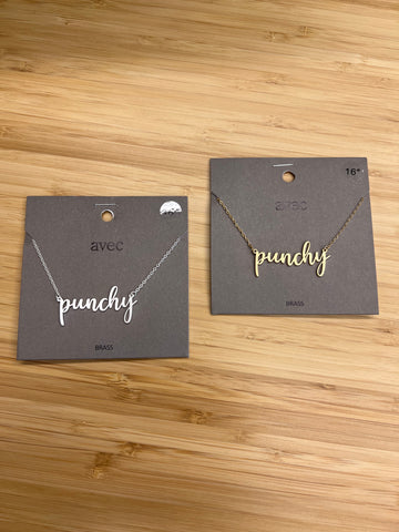 Ranchy Saying Necklace