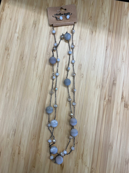 Round Beaded Necklace