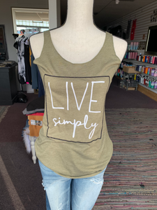 Live Simply Tank