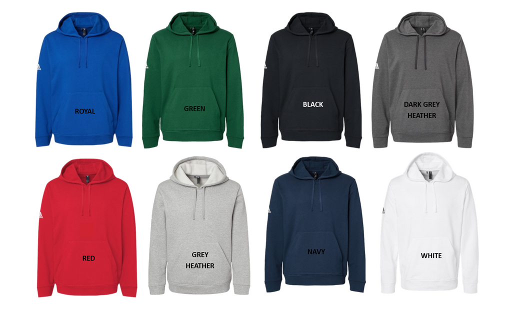 Baseball Adidas Hoodie Sparkle City Apparel Design