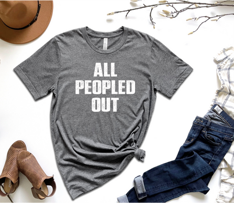 All Peopled Out Print