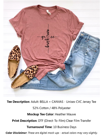 Amazing Grace Cross T-Shirt Pack