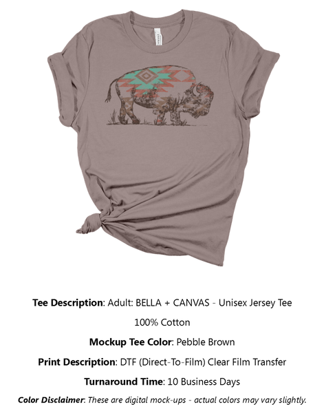 Aztec Bison T-Shirt Pack
