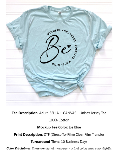 Be Mindful & Kind T-Shirt Pack