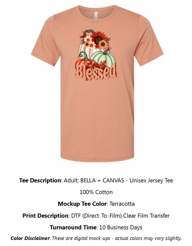 Blessed Pumpkins T-Shirt Pack