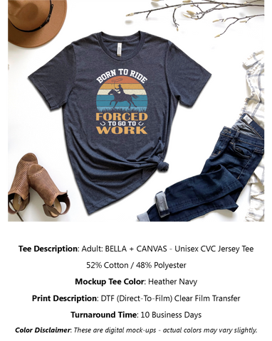 Born To Ride T-Shirt Pack