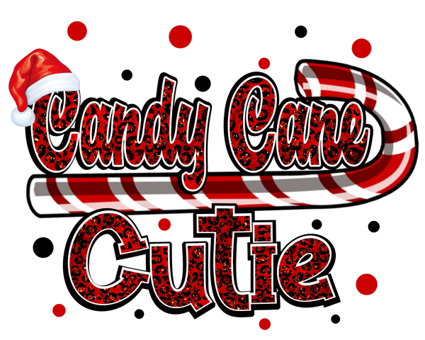 Candy Cane Cutie Print