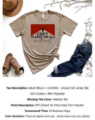 Can't Please 'Em All T-Shirt Pack