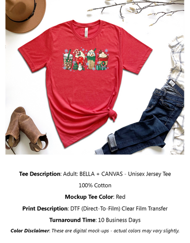 Christmas Lattes T-Shirt Pack
