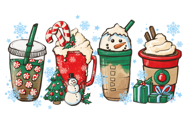 Christmas Lattes Print