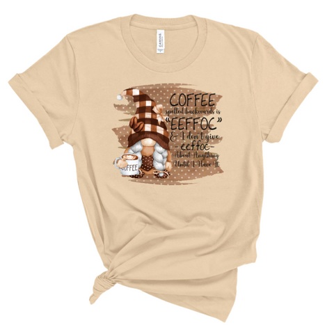 Coffee Spelled Backwards Transfer