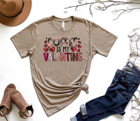 Coffee Is My Valentine Transfer