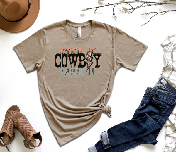 Cool It Cowboy Print