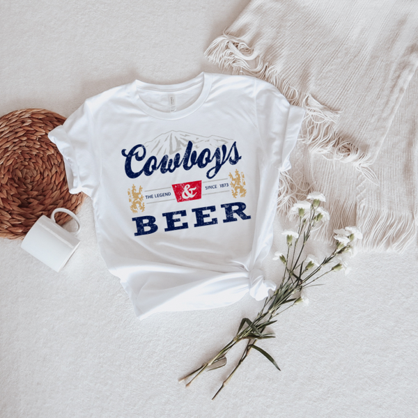 Cowboys & Beer Print