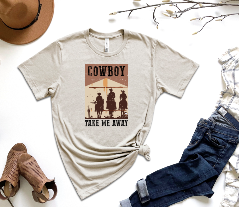 Cowboy Take Me Away Print