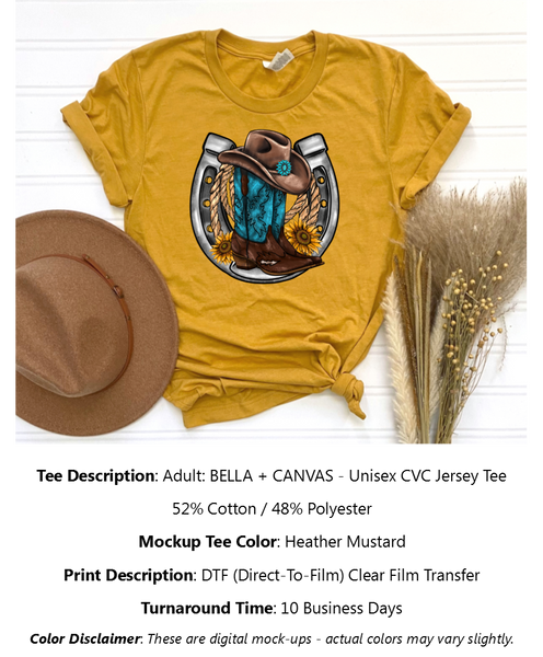 Cowgirl Horseshoe T-Shirt Pack