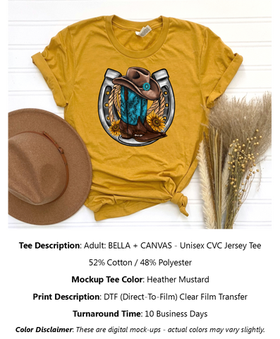 Cowgirl Horseshoe T-Shirt Pack