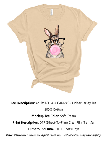 Bubblegum Bunny T-Shirt Pack