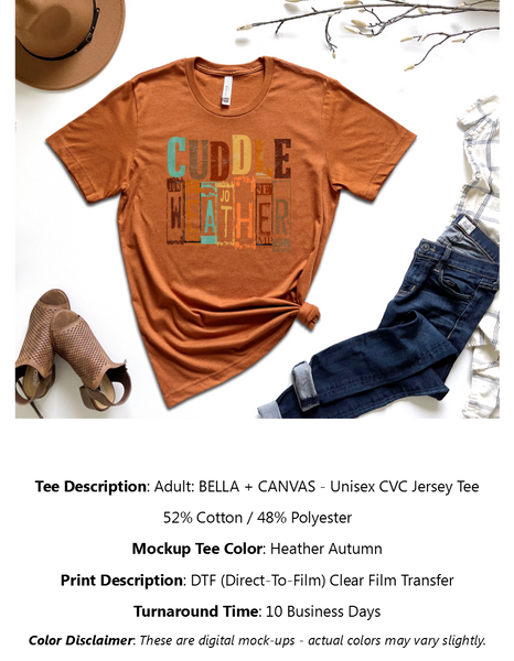 Cuddle Weather T-Shirt Pack