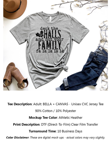 Deck The Halls Distressed T-Shirt Pack