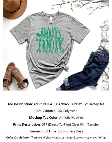 Deck The Halls Distressed T-Shirt Pack