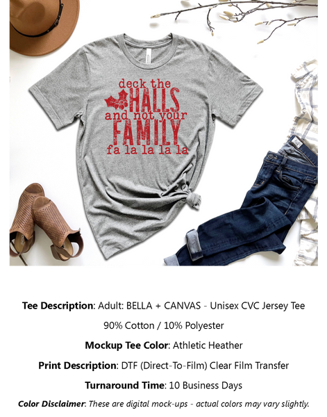 Deck The Halls Distressed T-Shirt Pack