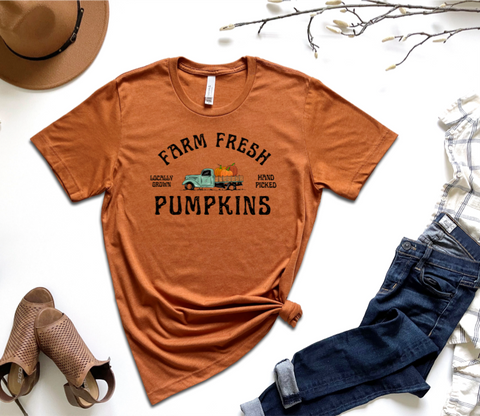 Farm Fresh Pumpkins Transfer