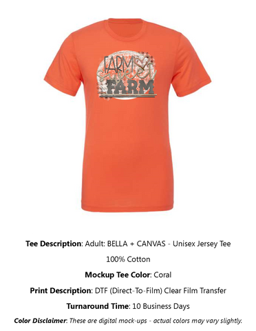 Farm Sweet Farm T-Shirt Pack