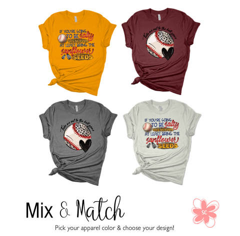 Full Color Baseball T-Shirt Pack