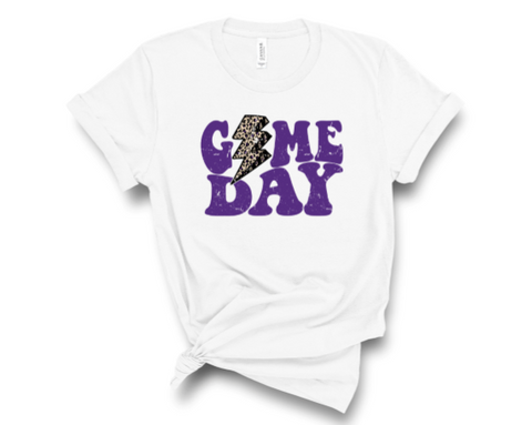 Game Day Lightning Bolt Transfer