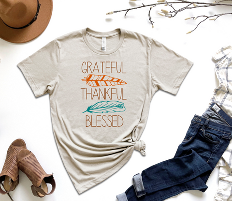 Grateful Thankful Blessed Transfer