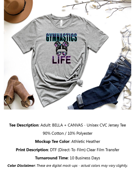 Gymnastics Life T-Shirt Pack