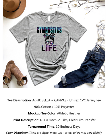 Gymnastics Life T-Shirt Pack