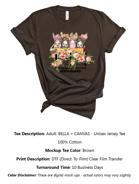 Hanging With The Jack***es T-Shirt Pack
