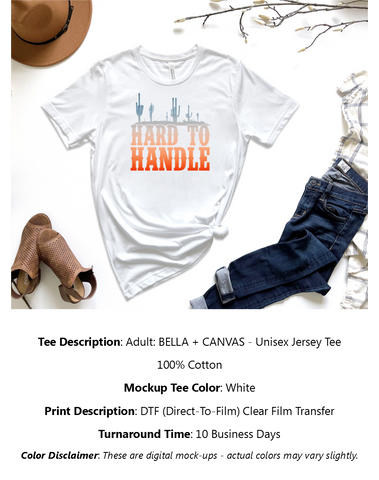 Hard To Handle T-Shirt Pack