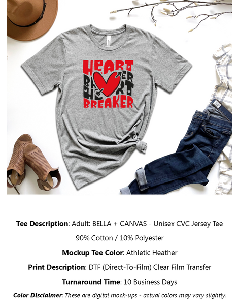 Heart Breaker T-Shirt Pack