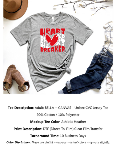 Heart Breaker T-Shirt Pack