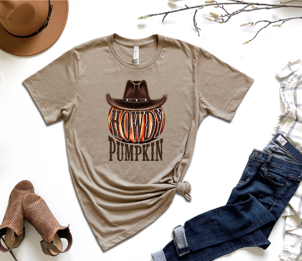 Howdy Pumpkin Print