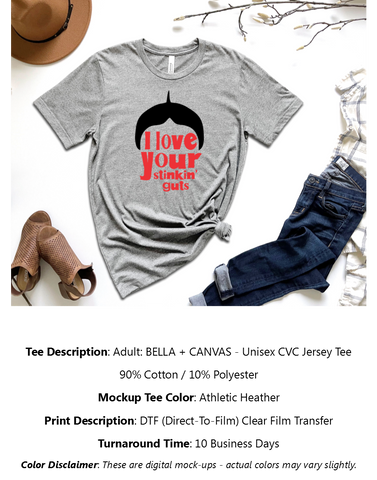Love Your Stinkin' Guts T-Shirt Pack