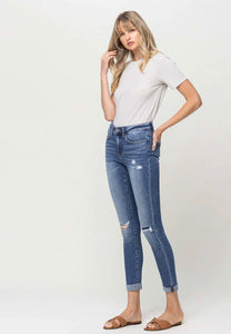 Vervet Amber Patched Skinny Jean