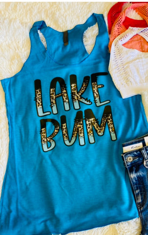 Lake Bum Ladies Fit Tank