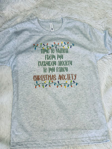 Christmas Anxiety Tee