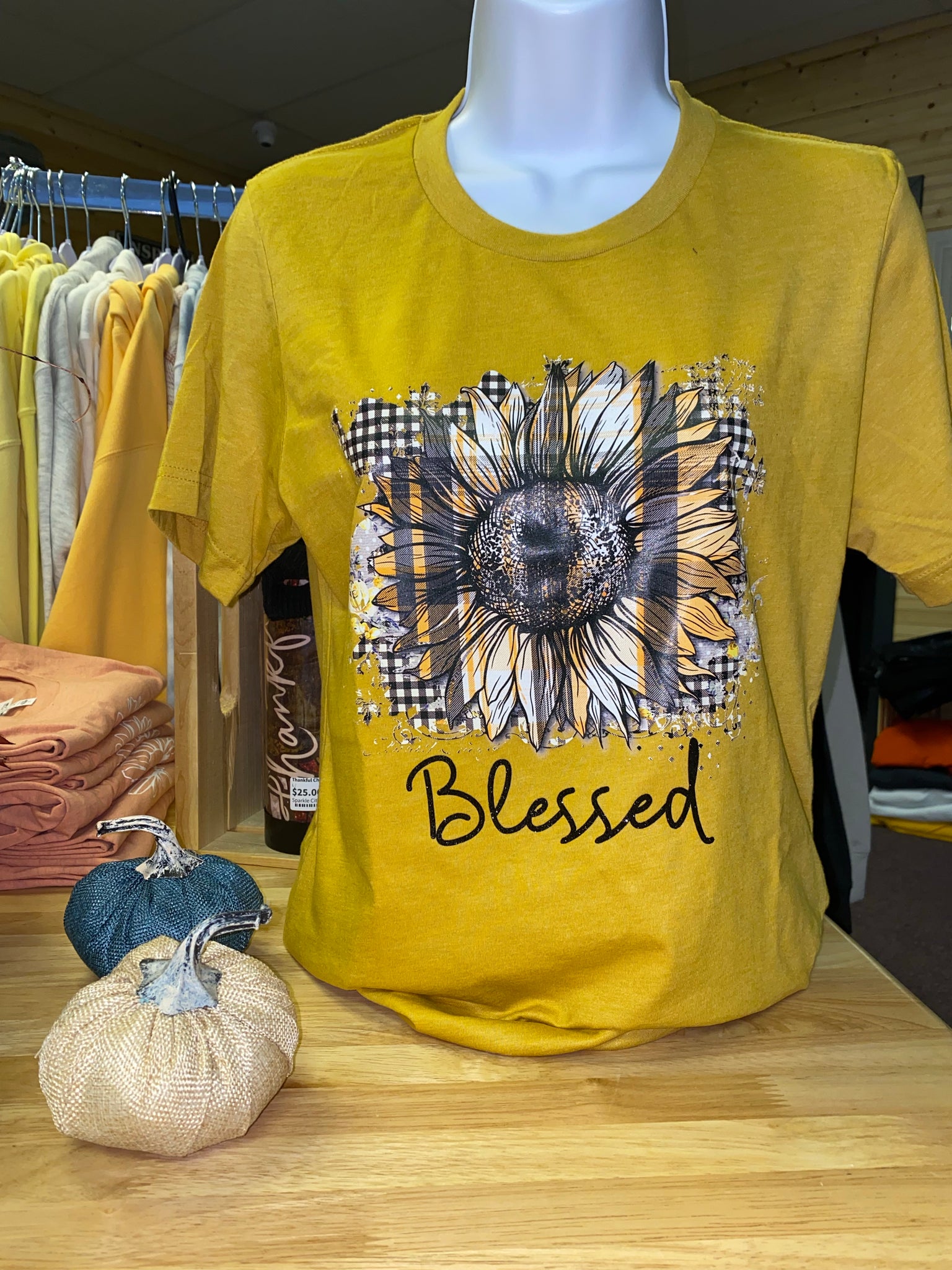 Blessed Mustard Unisex Tee