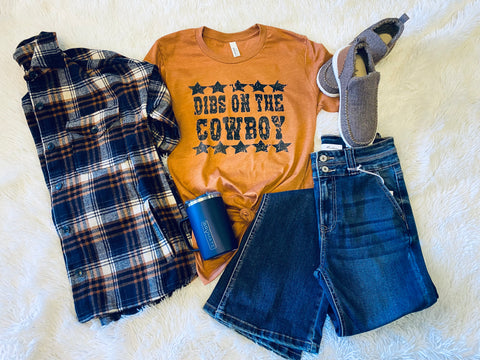 Dibs On The Cowboy Soft Style Tee