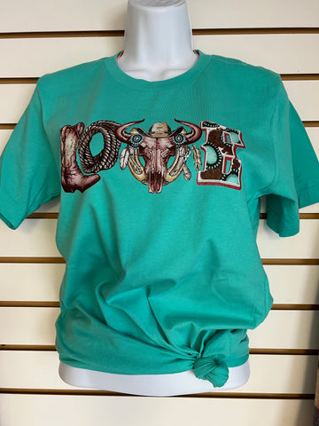 Western Love Tee