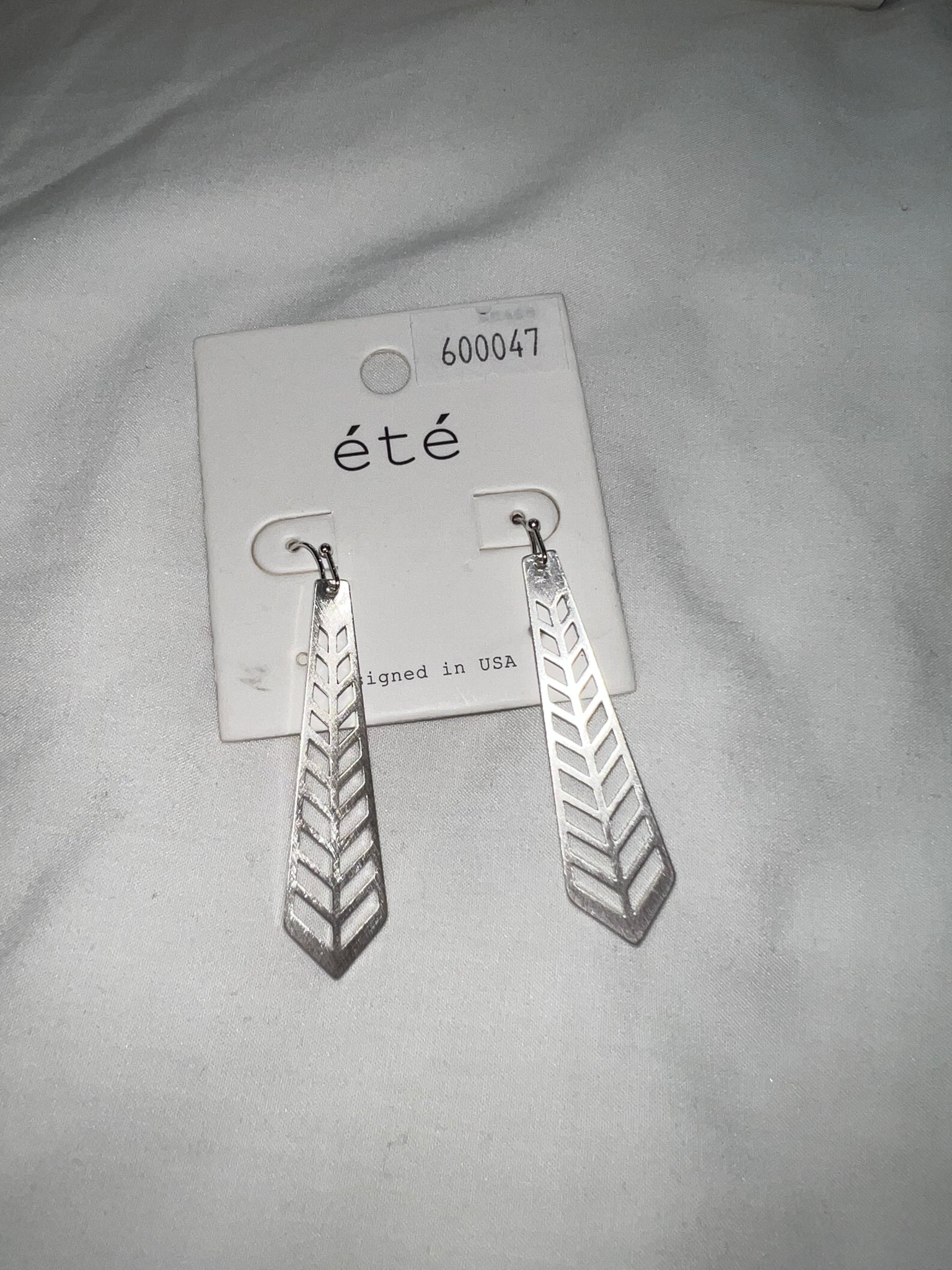 Slotted Arrow Earrings